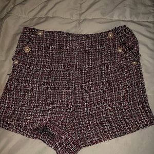 shein tweed shorts (never worn)